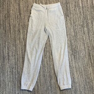 GAP Girls Corduroy Joggers Size Medium Comfy Casual Sweatpants Gray‎